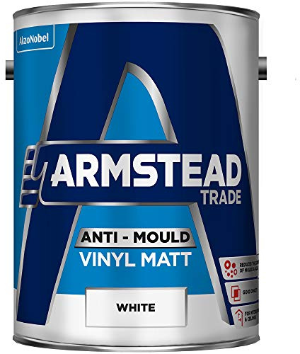Armstead Trade Anti-Mould Vinyl Matt - White 5L