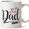 MUGFFINS Dad Mug -Best Father in The World - Father's Day Gift/Present for Daddy - Tea/Coffee Ceramic Cup 11oz
