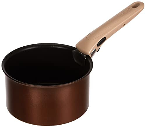 TEFAL INGENIO ECO-RESPECT Lot 3 casseroles Induction 16/18/20 cm (1,5/2,1/3 L) + 1 poignée amovible argile moonlight L6759003