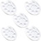 Palette de Peinture de mélange d'artiste Ovale (5 x Palette de Peinture Ovale)