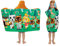 Franco Badetuch für Kinder mit Kapuze aus Baumwoll-Frottee, 61 x 127 cm, Tierkreuzung
