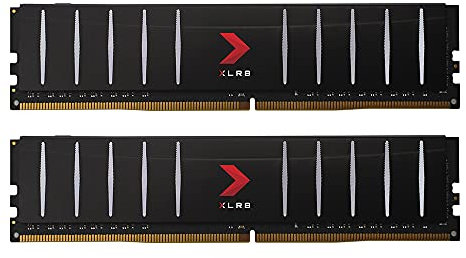 PNY XLR8 Gaming 32GB (2x16GB) DDR4 DRAM 3600MHz (PC4-28800) CL18 1.35V Low Profile Dual Channel Desktop (DIMM) Memory Kit - MD32GK2D4360018LP
