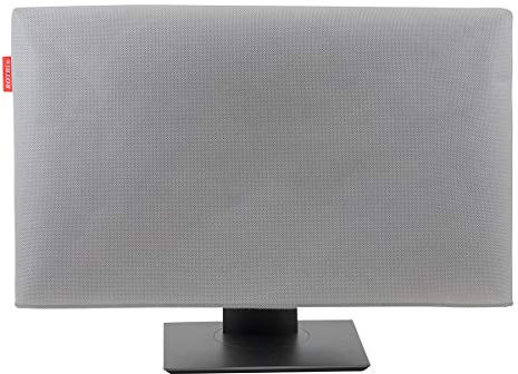 ROTRi maßgenaue Staubschutzhülle kompatibel mit Monitor LG 27GL83A - grau. Made in Germany