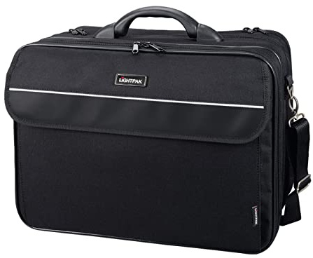 fixbag FB2046075 - Fahrrad-Multifunktionstasche mit Klickfix Kompakt Taschenschiene fürs Fahrrad, Notebooktasche für 17 Notebooks aus Polyester, Laptoptasche ca. 33,5 x 43 x 22 cm, Schwarz