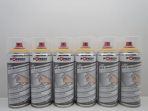 Förch NEW HOLLAND GELB TRAKTOR LACK LACKSPRAY SPRAY SPRAYDOSE 400ML (6)