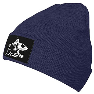 YINGD Beanies Mütze Fear No Fish Strickmütze Unisex Winter Warm Strickmütze für Damen und Herren, #409, One size