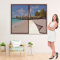 Insektenschutz Rollo FüR Fenster 115x175cm Braun Insektengitter Lamellenvorhang Magnetvorhang mit Klettband Magnete Automatisch schließen Kinderleichte Montage