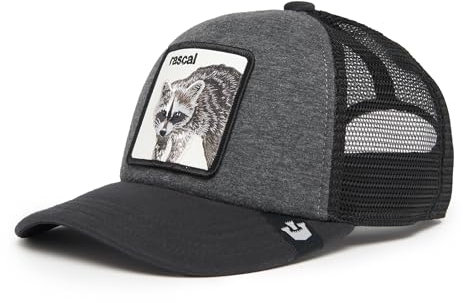 Goorin Bros. Unisex-Kinder The Farm Kids Trucker Hat Baseballkappe, Anthrazit (Racacoonie), Einheitsgröße