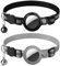 XIIORE 2 Stück Airtag Katzenhalsband mit Glocke, GPS Nylon Integriertes Katzenhalsband, Reflektierendes Katze Halsband mit zerbrechlicher Sicherheitsschnalle für Katze