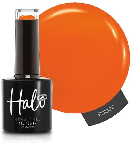 Halo Gel Polish 8ml - Palace. UV/LED Gel Nail Polish, Long Lasting & Easy To Apply. Nail Art Colours For Manicure & Pedicure. Gel Polish For Professional & Home Use.