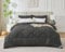 WAVVE Bettdecke 200x200 cm Winterdecke Warm, Steppdecke Winter XL 450 GSM Mikrofaser Duvet 200x200cm, Weiche Kuschelige Steppbettdecke Grau 200 x 200 (1800g Füllung)