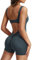 ZAAYO Damen Workout Jumpsuits Shorts Sexy Backless Gym Bodycon Scrunch Butt Yoga Bodycon One Piece Full Body Suit Stretch Elegant Jumpsuits