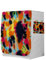 Highdi 3D Funda de Lavadora Cubierta, Secadoras de Carga Frontal Protector Exterior Cubierta a Prueba de Polvo (Tinte por Goteo 3,Capacidad L 10,5~12 kg)