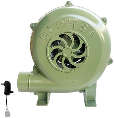 WXXSHGDW Soffiatore Barbecue Elettrico, Soffiatore Elettrico Potente, Soffiatore per Forgia a Carbone, Motore in Rame Puro, per Gonfiabili da Esterno, Barbecue, Picnic, Soffiatore Industriale(185*200m