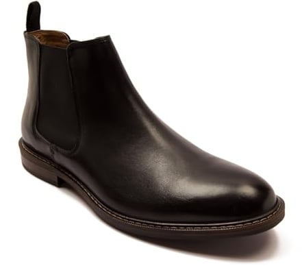 Thomas Crick 'Truman' Men's Formal Leather Chelsea Boots