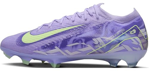 Nike United Mercurial Vapor 16 Elite FG Scarpe da calcio basse (HF1605-500, agata viola/Barely Volt), Agata viola/Barely Volt, 45 EU