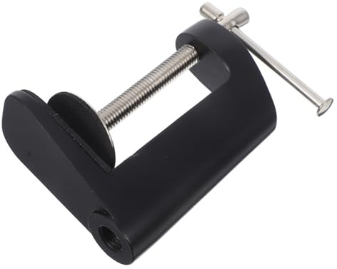 HEATSHAKING Mikrofon-tischhalterung Klemme Kompakter Basis Und Verstellbarem Arm Für Schreibtische Für Lampen Und Streaming-zubehör