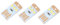 HEATSHAKING 5 piezas Mini USB LED Light Set Bombilla USB de Mini Lámpara de Camping Recargable con Diseño de Iluminación para Portátil y Uso Múltiple