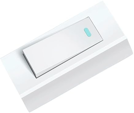 Interruttore per Lampada 10 a 220 V 500 W, 1 Pezzo Bianco