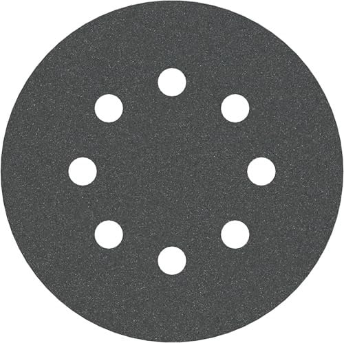 Bosch 5x PRO Plastic and Hard Stone F355 Sanding Disc (for Concrete, Hard stone, Ø mm, Grit 240, Professional Accessory Random Orbital Sander)