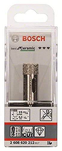Bosch Pro Diamant-Bohrer trocken Best for Ceramic (Ø 15 mm)