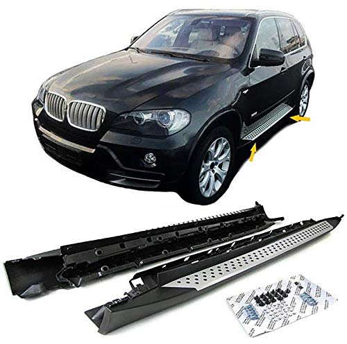 Alu Trittbretter Flankenschutz OE Style mit ABE passend für BMW X5 E70 06-13