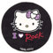 Hello Kitty Kinderteppich, Schwarz