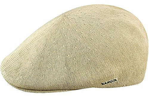 Kangol Bambus Schiebermützer 507 Schiebermütze Bambusfaser (L (58-59 cm) - beige)