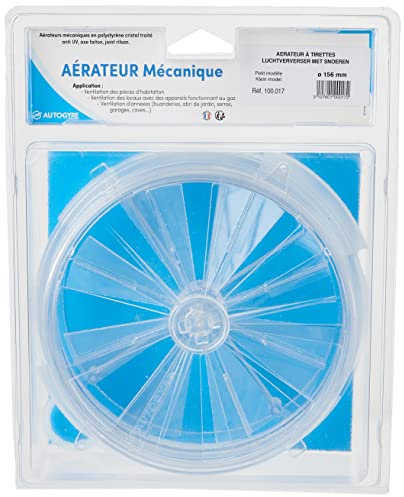 AUTOGYRE 100017 Aérateur Réglable à Tirettes, 156 mm