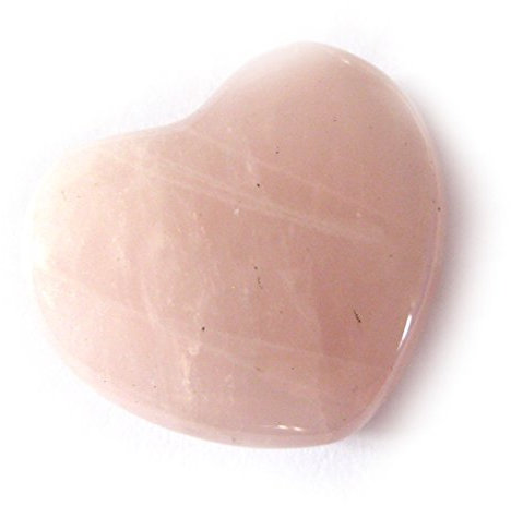 Herz Steinherz Rosenquarz 25 mm