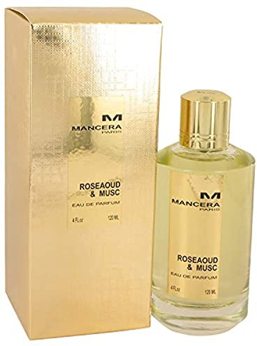 MANCERA Eau de Parfum Spray, Roseaoud and Musc , 4 Fl Oz