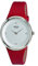 Boccia Damen Analog Quarz Uhr mit Leder Armband 3276-05