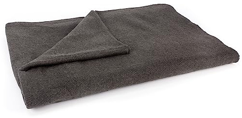 MediTac Feuerhemmende Decke, warm, Wolle, Grau, 157,5 x 203,2 cm (52% Wolle) – US-Militär-Stil
