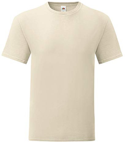 Fruit of the Loom Iconic 150 T-Shirt Größe S - 5XL, Farbe:Natur, Größe:M