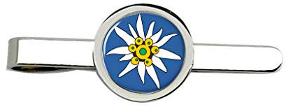 Family Crests Edelweiss Clip-Krawatte Nadel
