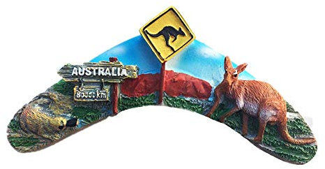 Darts Shape Känguru Platypus Australien Kühlschrankmagnet Reise Souvenir Geschenk Zuhause & Küche Dekoration Magnetaufkleber Australien Kühlschrank Magnet Kollektion