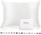 Muama Seidenkissenbezug 40x80cm für Haar und Haut mit verstecktem Reißverschluss, Kissenbezüge aus Seide Kissenbezug Kopfkissenbezug Silk Pillowcase, 1 Stück (Elfenbein)