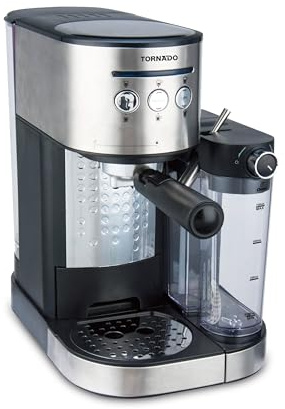 Tornado SIEBTRÄGERMASCHINE TCM-14125 Acier ET Noir
