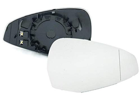 HZ-DESIGN Spiegelglas für Außenspiegel Glas rechts kompatibel mit Audi A4 8W B9 Avant Limo ab 08/2015