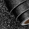FunStick 40CM X 6M Schwarze Glitzer Tapete Selbstklebend Wand Tapeten Schlafzimmer Klebefolie Basteln Deko Möbelfolie Schwarz Glitzerpapier Glitzerfolie Vinyl Plotterfolie