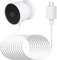 Power Cable Compatible with Google Nest Cam Outdoor or Indoor, Battery, 30Ft/9.1m Weatherproof Outdoor Cable Continuously Charging Your Nest Camera (White)