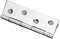 GatherTOOL 2Pcs Stainless Steel Flat Hinge Cabinet Doors 1 Inch 1.5 Inch 2inch 2.5 Inch 3inch 4inch Windows Hinge Wooden Box Mini Hinge (Color : 2.0 inch 6 holes)