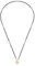 JEWELS BY LEONARDO Halskette Clip & Mix Pippa • Perlen-Kette aus goldfarbenem Edelstahl • aufgereihte Perlen aus schwarzem Glaskristall und Edelstahlperlen • 70 cm Länge • Damen Schmuck • 022286