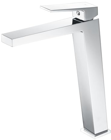 IMEX BDAR025-3 ART Grifo de Lavabo Alto Cromo