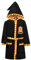 Harry Potter – Schlafenszeit-Bademantel für Kinder – Morgenmantel für Kinder – Schwarzer Gryffindor-Bademantel - Größe 11/12 Jahre - Offizielles Merchandise