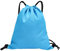 Mikiuly Sporttasche, Sack Turnbeutel,Erwachsene Turnbeutel,Turnbeutel,Sporttasche,Zuziehbeutel,Wasserdichte Tasche,Verstellbare Kordelzug Gym Bag Unisex,Stoffbeutel für Jungen & Mädchen,1 Stück, blau