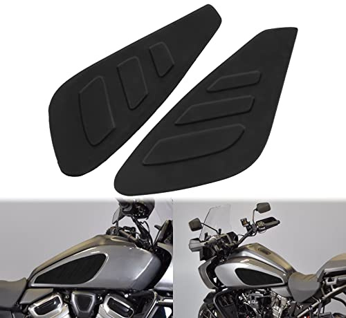 HCmotorku Motorrad Gas Kraftstofftank Knieschoner Gummi Tank Seitenteile Schutz Aufkleber Passend für Harley Pan America RA1250 2021 Sportster S RH1250S 2021