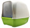 BPS Aseo Cerrado para Gato Arenero Cubierto Sanitaria Bandeja Arena para Mascotas Gatos 3 Colores (Verde) BPS-4223VE