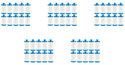 liovitor 50X Hogar a Impurezas óxido Sedimento Lavadora Calentador de agua Ducha Ducha Filtro Purificador de Agua Filtro de Agua