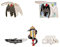 MayDee Good Omens Metall Abzeichen Accessoires Für Kleidung, 5 Stück Good Omens Fanfiction Badge Engel Und Dämonen Broches Geschenk Dekoration